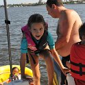 Boat with Tim, Sue, Mya, Tyler and Marcus